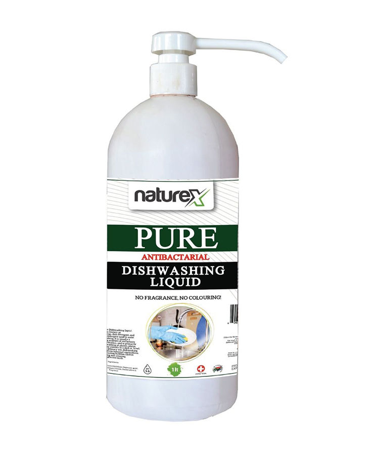Naturex Pure Antibacterial Dishwashing Liquid 1lt