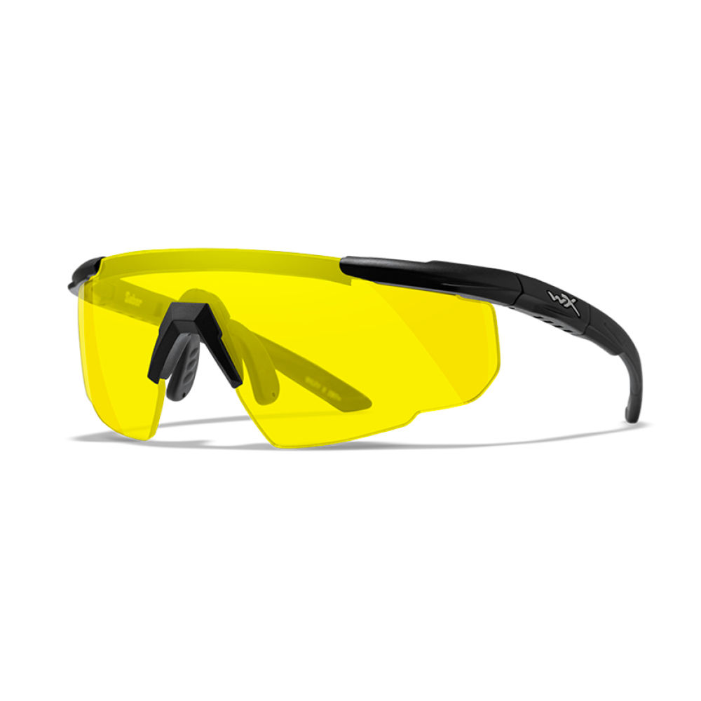 Wiley X Saber Advanced Yellow Lens Matte Black Frame