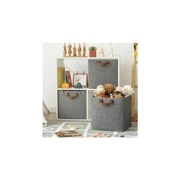 Collapsible Fabric Storage Basket