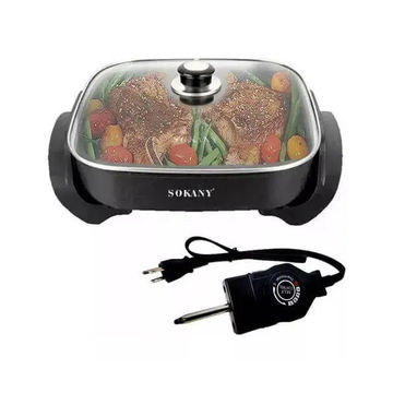 Square Nonstick Electric Frying Pan