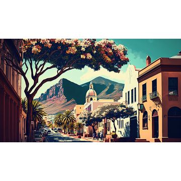 Canvas Wall Art-Cape Town  B1007