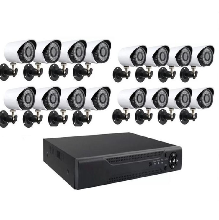 Aerbes AB-JK13 AHD DVR 16 Channel Wired Surveillance Kit 4K Camera