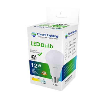 Forest Lighting LED A60 Bulb-12W B22 Daylight-3Yrs’ Warranty(30000 Hrs)
