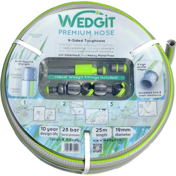 Wedgit Premium Hose 19Mm 3/4