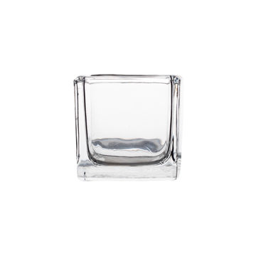 Small Square Vase 5X5X5Cm