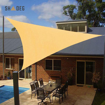 Shade Sail  Beige Shadeg Ultrablock 325GSM 424cm x 300cm × 300cm triangle