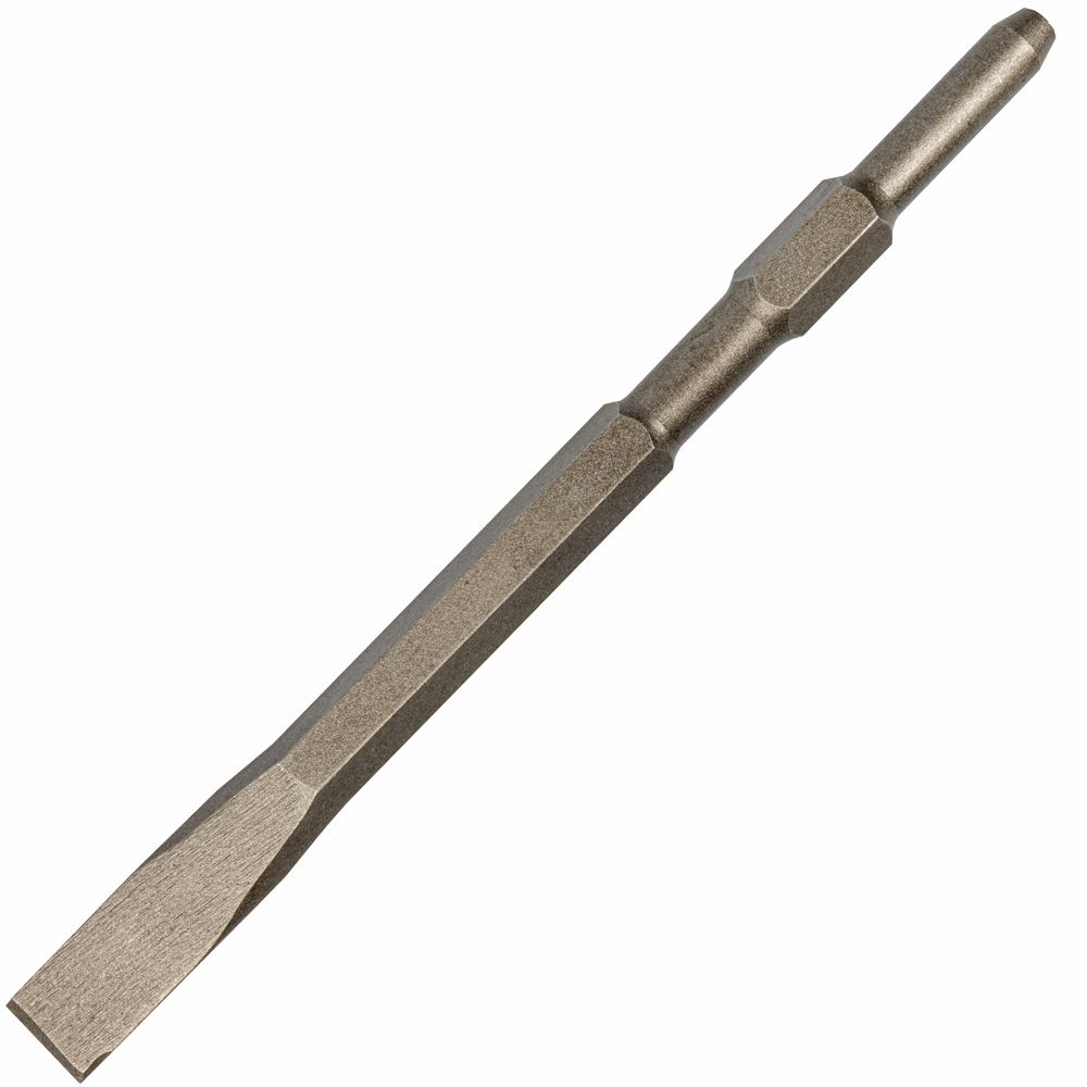 CHISEL HEX 17MM FLAT 40MM X 400MM