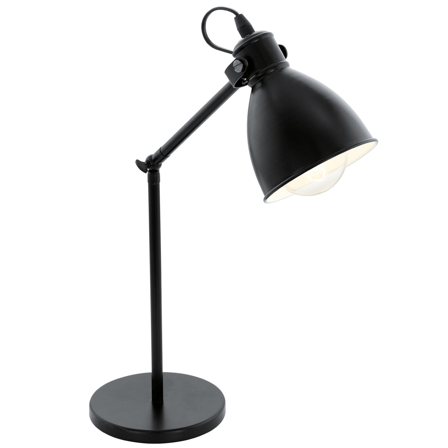 Eurolux Eglo Priddy T/Lamp 160mm - Black