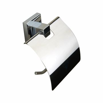 Bathroom Toilet Paper Roll  Holder  With Lid 21133