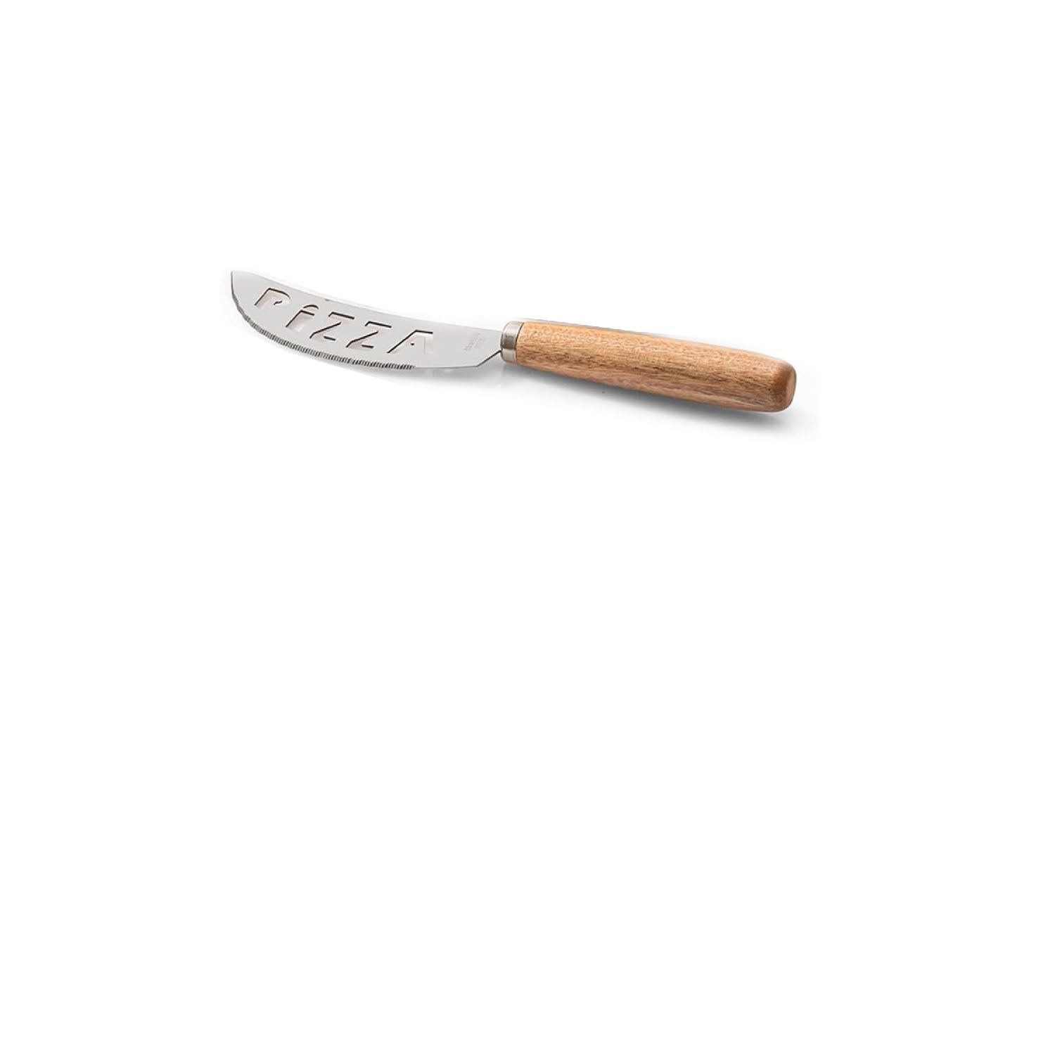 Stainless Steel Pizza Knife with Wooden Handle