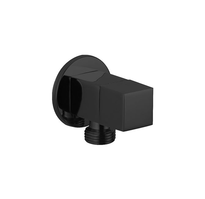Devario Premio Angle Valve Square Brass HQ -Matte Black
