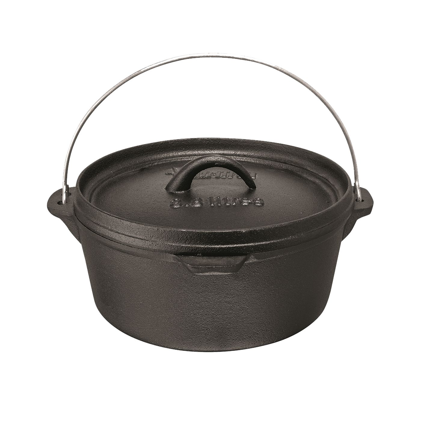 AfriTrail Flat Potjie Pot 3.8l