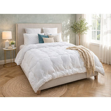 Duvet Inner - 100% Cotton T200 with Micro Fibre - King - Regular - (01 Piece Pack)