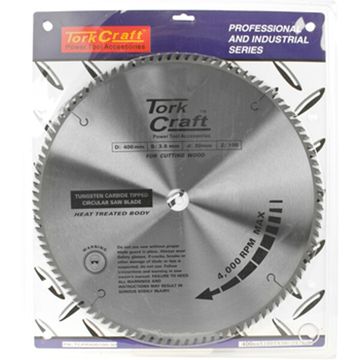 Blade Tct 400 X 100T 30/1 Profesional Industrial