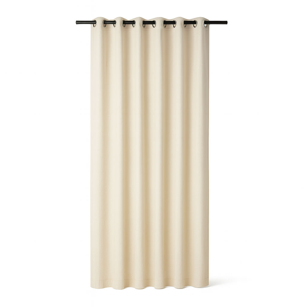Danny Home Cozy Style Blackout Window Curtain 130cm - Cream