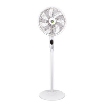 Solent Pedestal Fan 400mm White