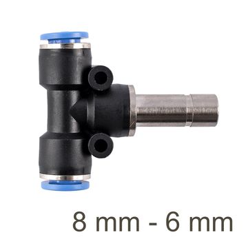 PU HOSE FITTING Y JOINT 6MM-1/4 M