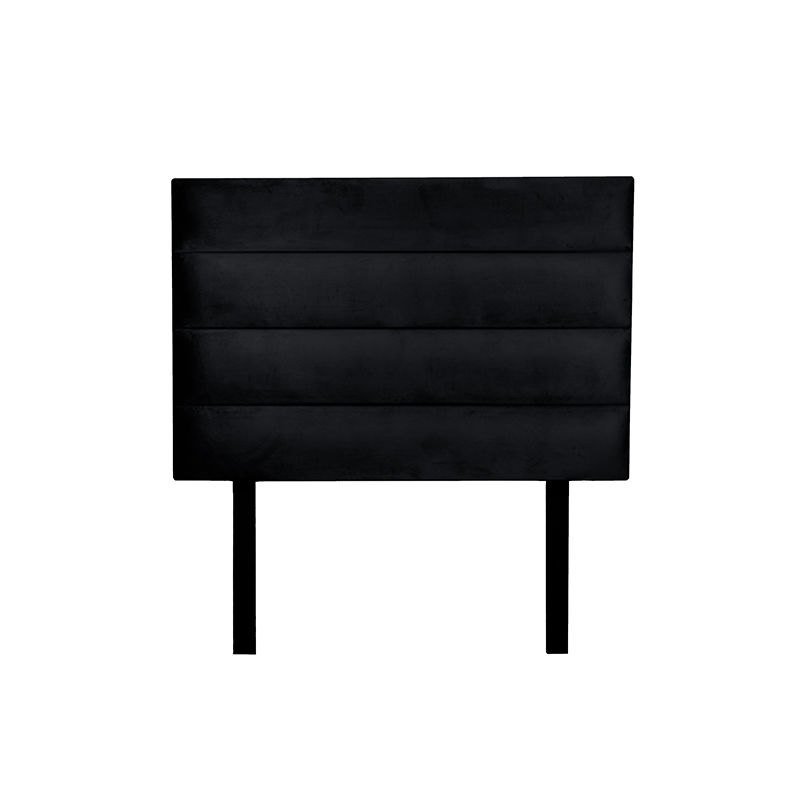 Black panel online headboard