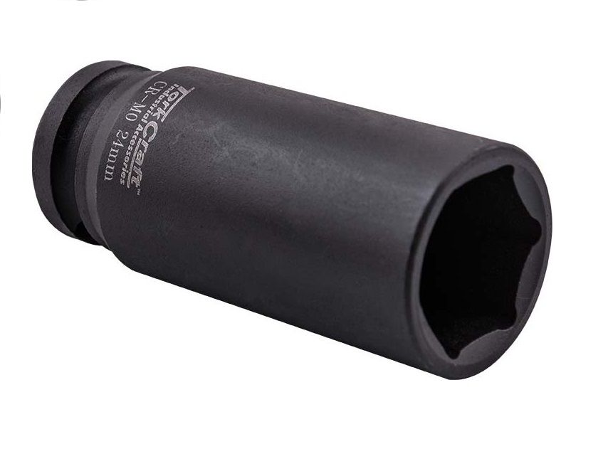 Tork Craft - 22mm 1/2" Drive 6Pt Deep Impact Socket - 2 Pack