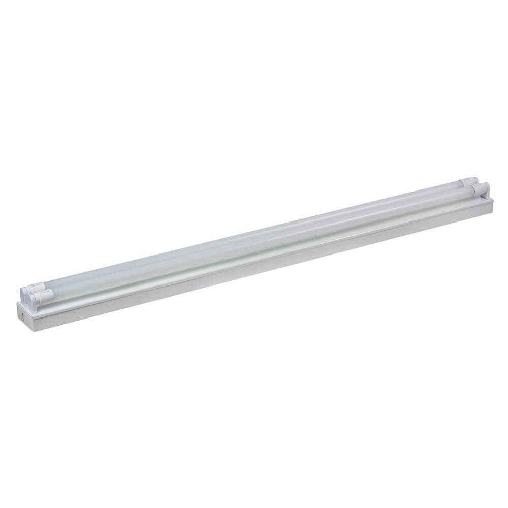 4ft Open Channel Wired for LED T8 2x18w 4000k