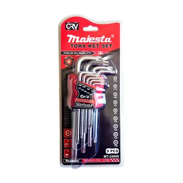 Majesta 9 Pcs Torx Allen Key Set