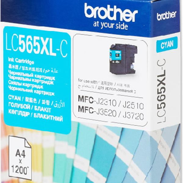 Brother High Yield Cyan Cartridge For Mfcj3520 Mfcj3720