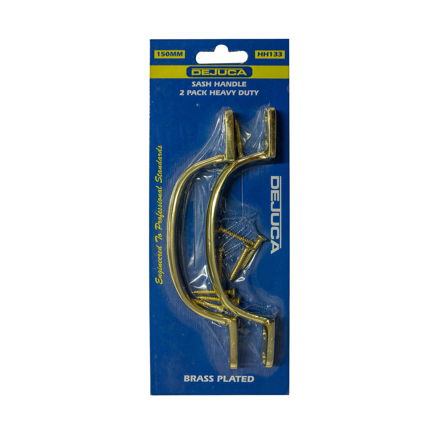 Dejuca - Sash - Handle - Bp - 150mm - 2/CardH/duty - 6 Pack