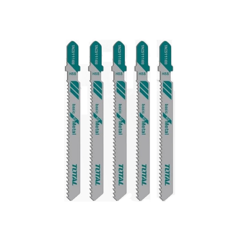 Total Tools 5 sets Jig saw blade for metal 5pcs