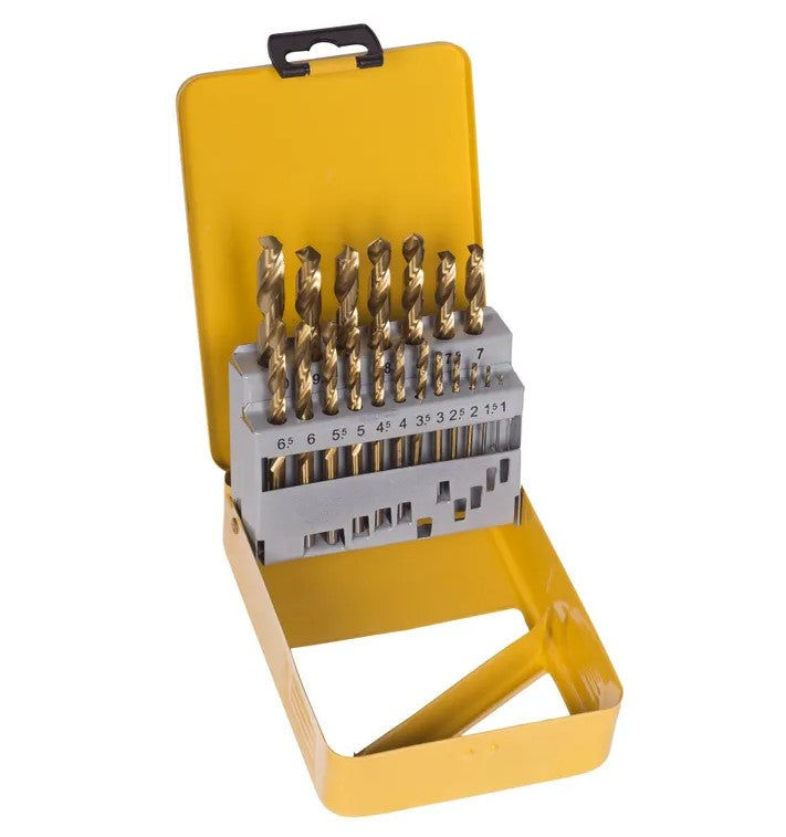Twist Drill Bits Set (19pcs)