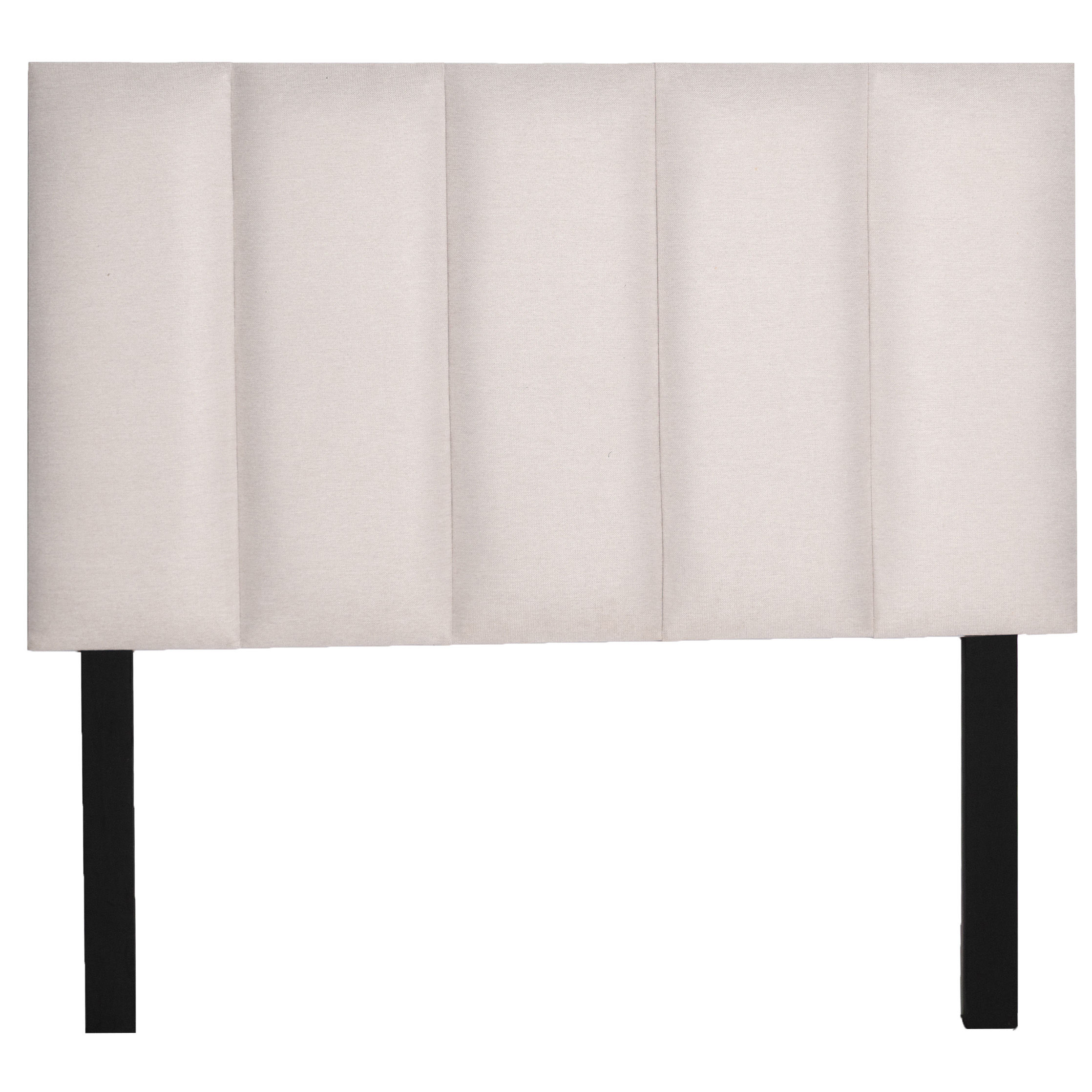 Taylor Headboard - Beige Fabric - Single