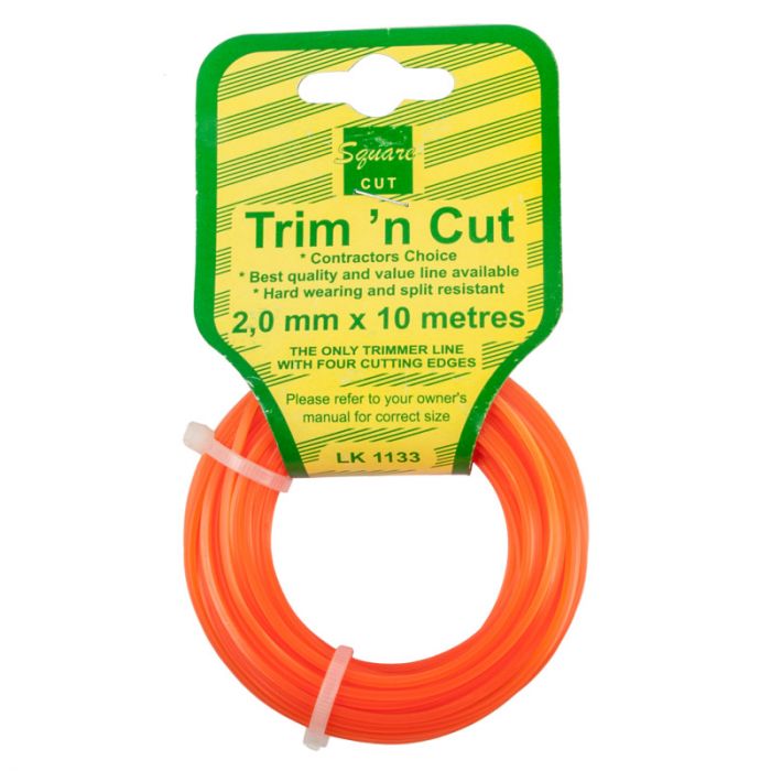 Trim n Cut - Trimmer Line - Orange - 2mm x 10m - 20 Pack