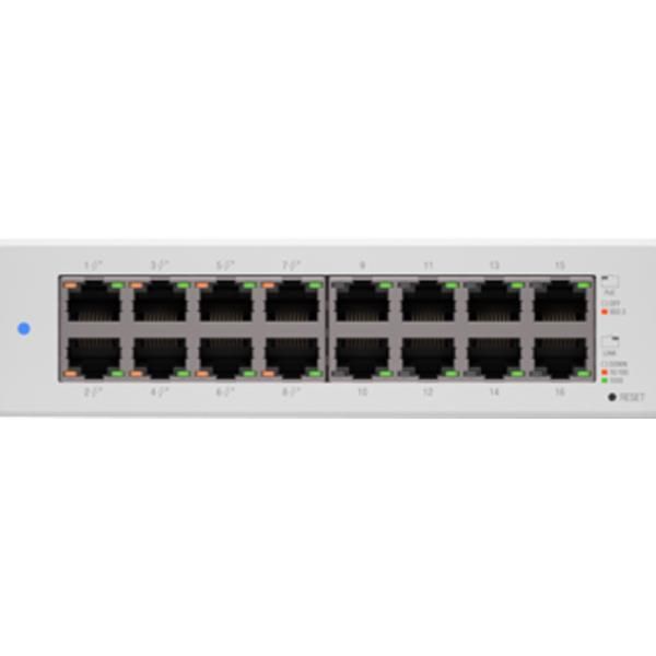 Ubiquiti 16 Port Gigabit 45W 8Poe Unifi Switch Usw-Lite-16-Poe