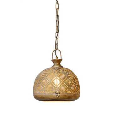 The Lighting Warehouse - Pendant Tangiers Old Brass