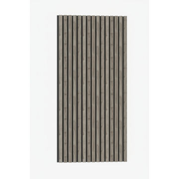 Grey Scar - Knot Wood Acoustic Panel 240cm*60cm
