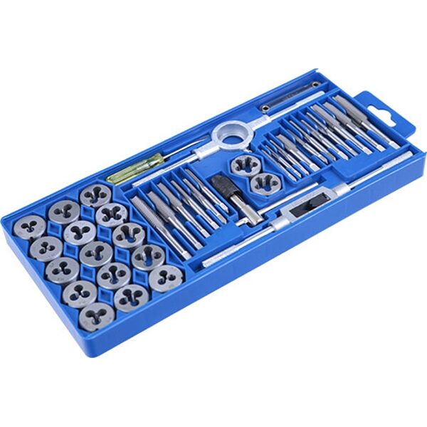 Tap & Die Set 39Pce In Plastic Case