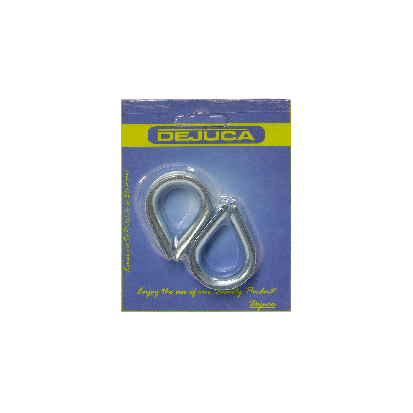 Dejuca - Thimble - Zink Plated - 8mm - 2/pkt