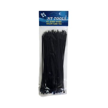 NT TOOLS Cable Ties 3x200mm (100 Pcs) - Black