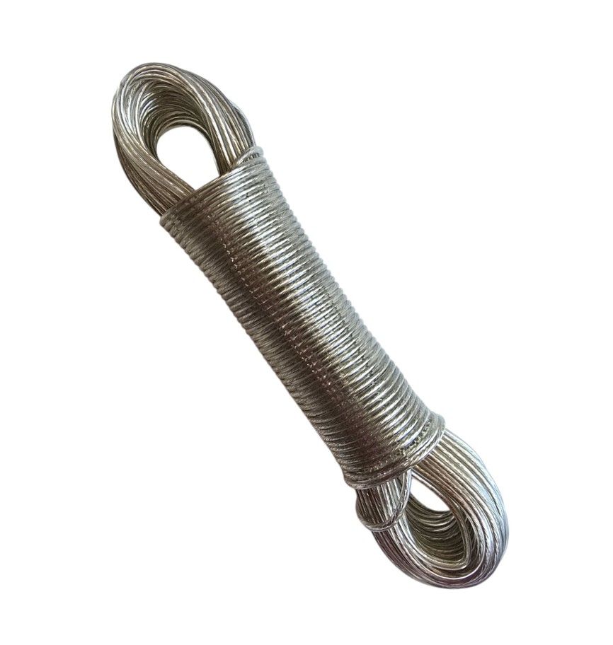 NT TOOLS - Coated Wire Washing Line - 3mm x 30m