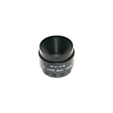 Securnix Lens 8MM Fixed IRIS, Retail Box , No Warranty