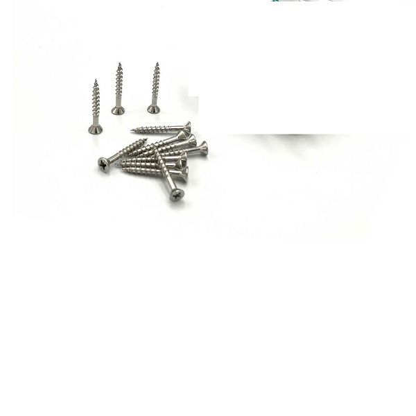 Chipboard Screws, Pozi, No.6, 3.5mm x 30mm, Stainless Steel, 170 Pieces (3 pack) BY WOODLY