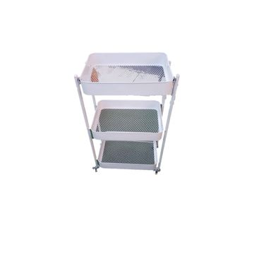 3 Tier Metal Utility Rolling Cart