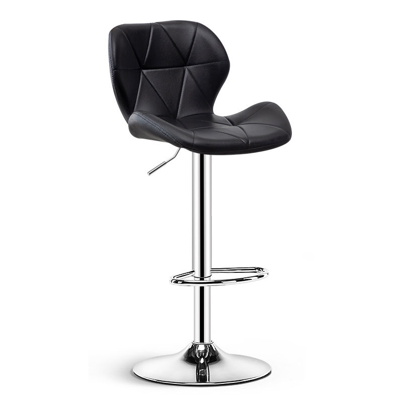 GOF Furniture -Nifty Adjustable  Bar Stool, Black