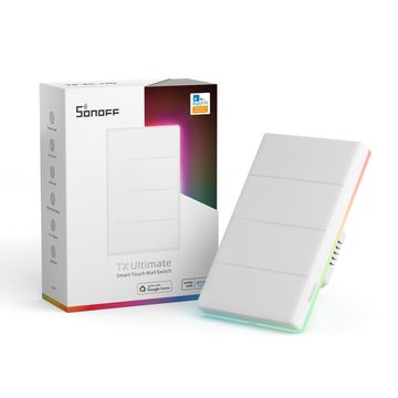 Sonoff T5-4C-120 Smart Touch Wall Switch 4 Gang
