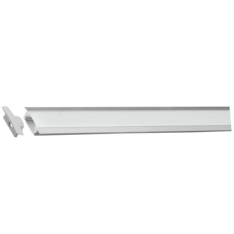 Recessed Aluminium Profile with PC Cover