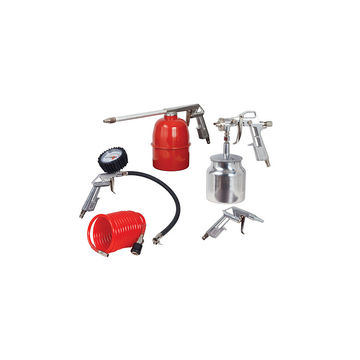 RYOBI Spray Gun Kit 5 Pce (Suction Powered Gun)