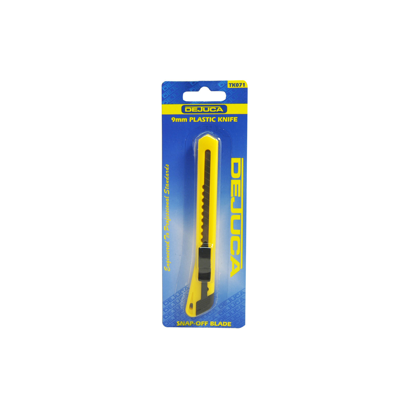 Dejuca - Knife - Snap-off Blade - Plastic - 9mm - 4 Pack