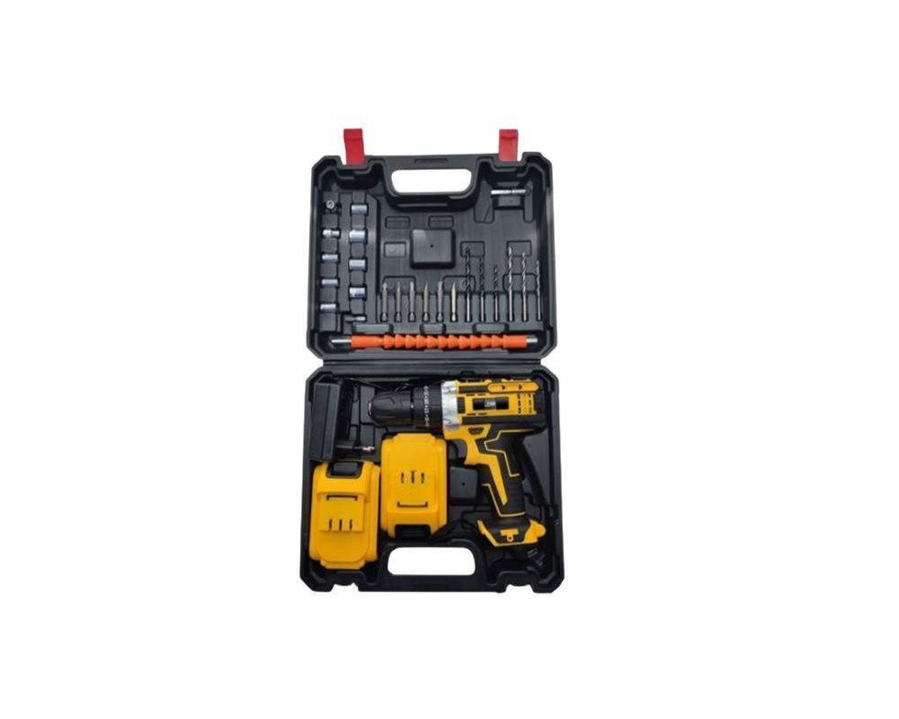 Cordless battery drill complete kit
