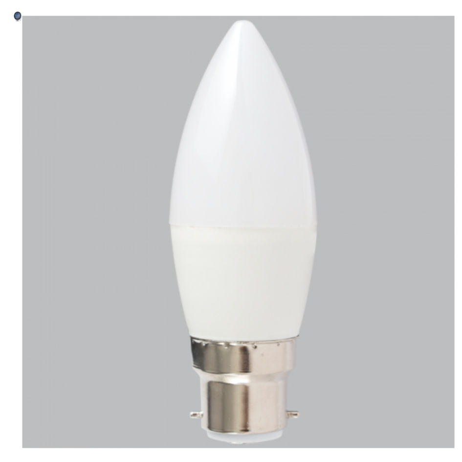 5W LED Candle Bulb Cool White