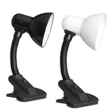 Metal Clip On Desk Lamp with Switch