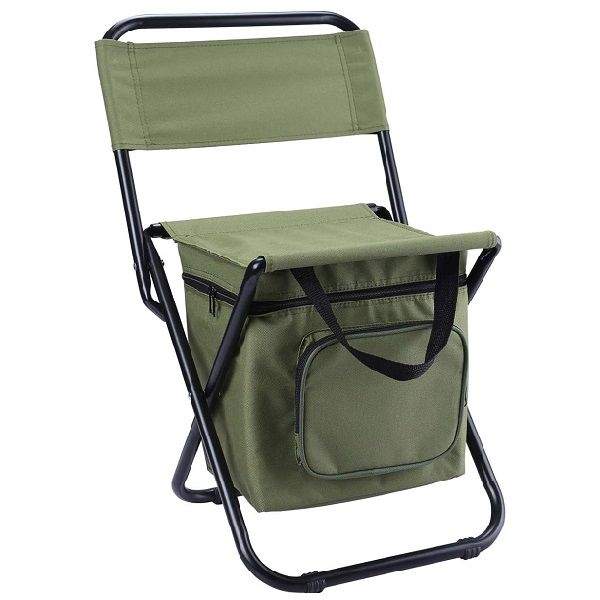Portable Folding Camping Chair - Fishing Chair With Storage - XF000018